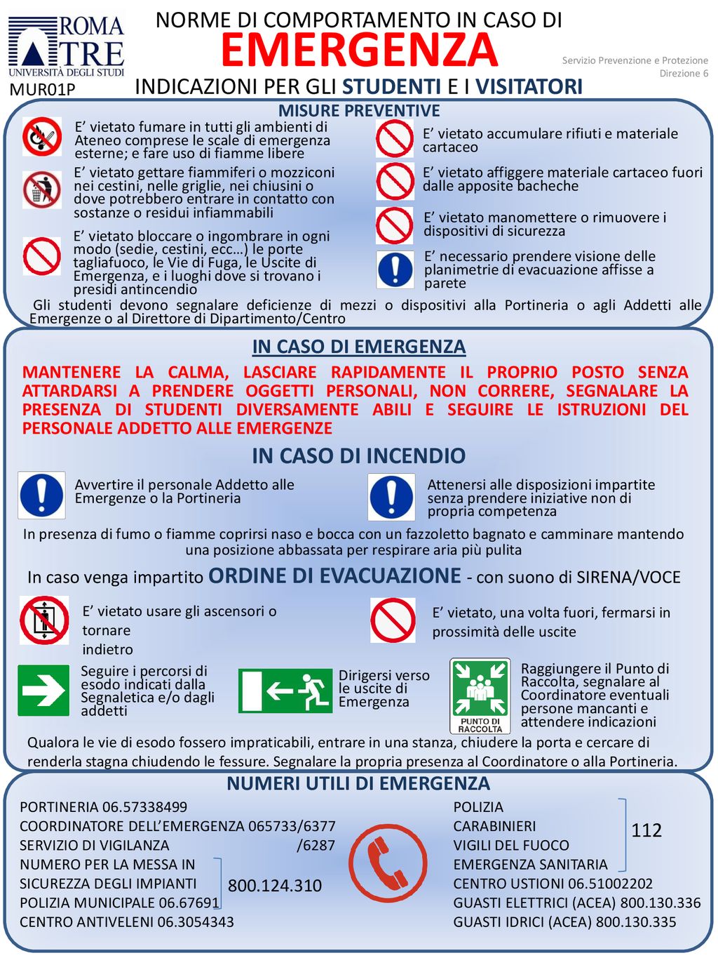 Numeri Utili Di Emergenza Ppt Scaricare